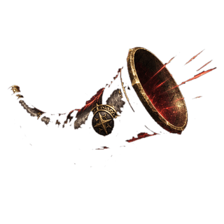 A herald horn announcing the launch